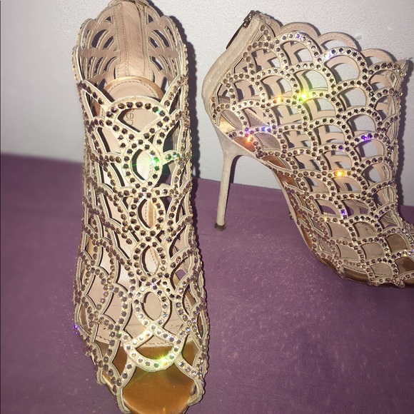 Swarovski Mermaid Sergio Rossi heels - Picture 1 of 1